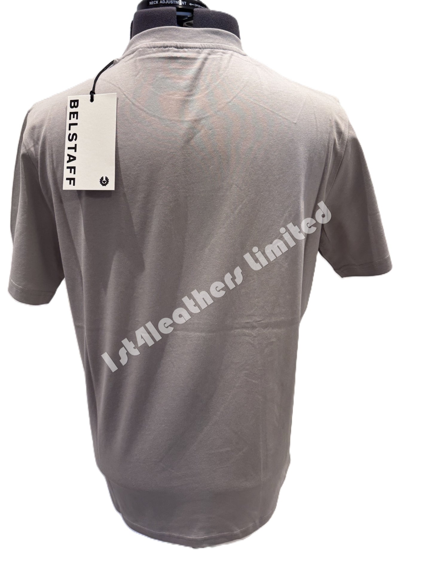 BELSTAFF MONKFORD PHOENIX PATCH T-SHIRT ASH GREY RRP £60 BNWT