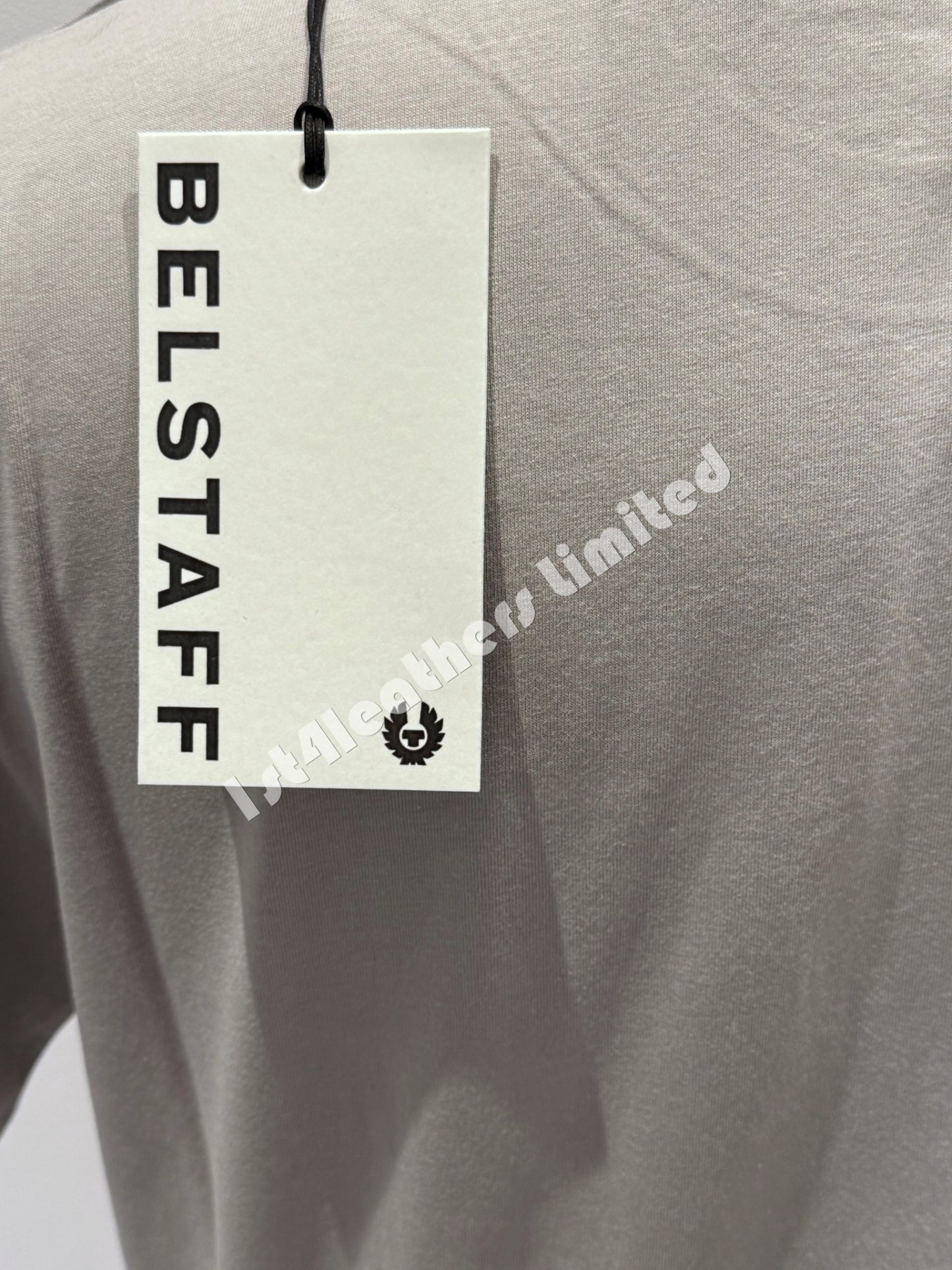 BELSTAFF MONKFORD PHOENIX PATCH T-SHIRT ASH GREY RRP £60 BNWT
