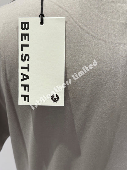 BELSTAFF MONKFORD PHOENIX PATCH T-SHIRT ASH GREY RRP £60 BNWT