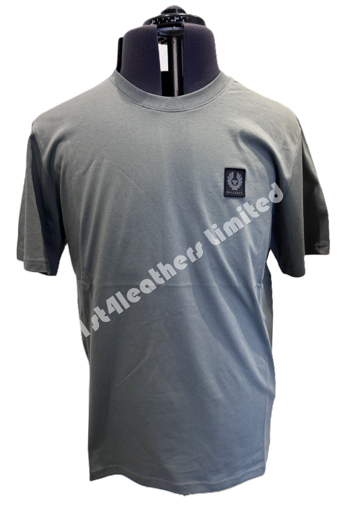 BELSTAFF MONKFORD PHOENIX PATCH T-SHIRT MINERAL GREEN 2XL RRP £60 BNWT