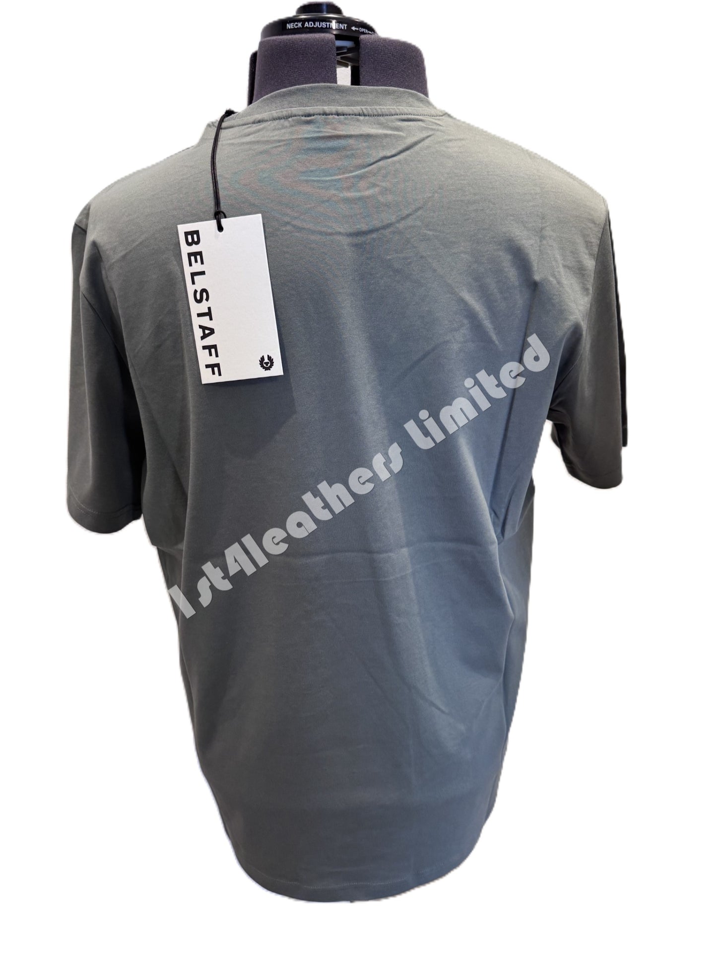 BELSTAFF MONKFORD PHOENIX PATCH T-SHIRT MINERAL GREEN 2XL RRP £60 BNWT