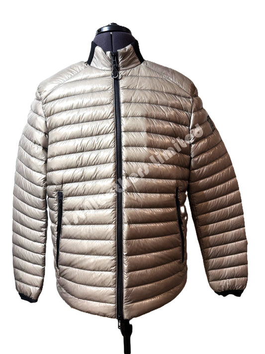 BELSTAFF AIRFRAME LIGHTWEIGHT DOWN PUFFA JACKET SILVER WHITE RRP£425 BNWT(Copy)