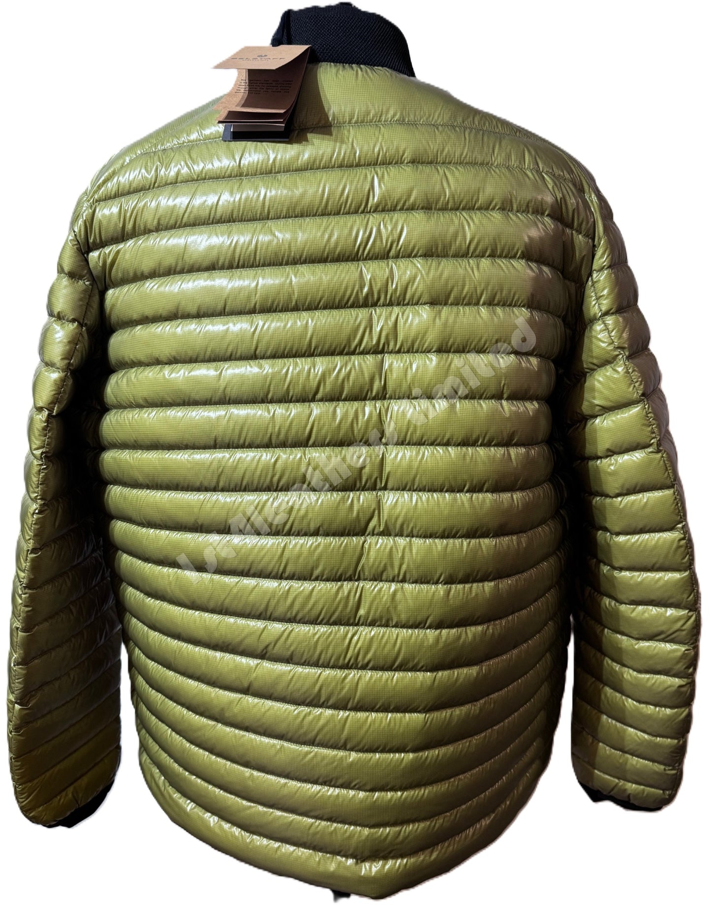 BELSTAFF AIRFRAME LIGHTWEIGHT DOWN PUFFA JACKET NEON YELLOW UK44 2XL RRP£425 NEW