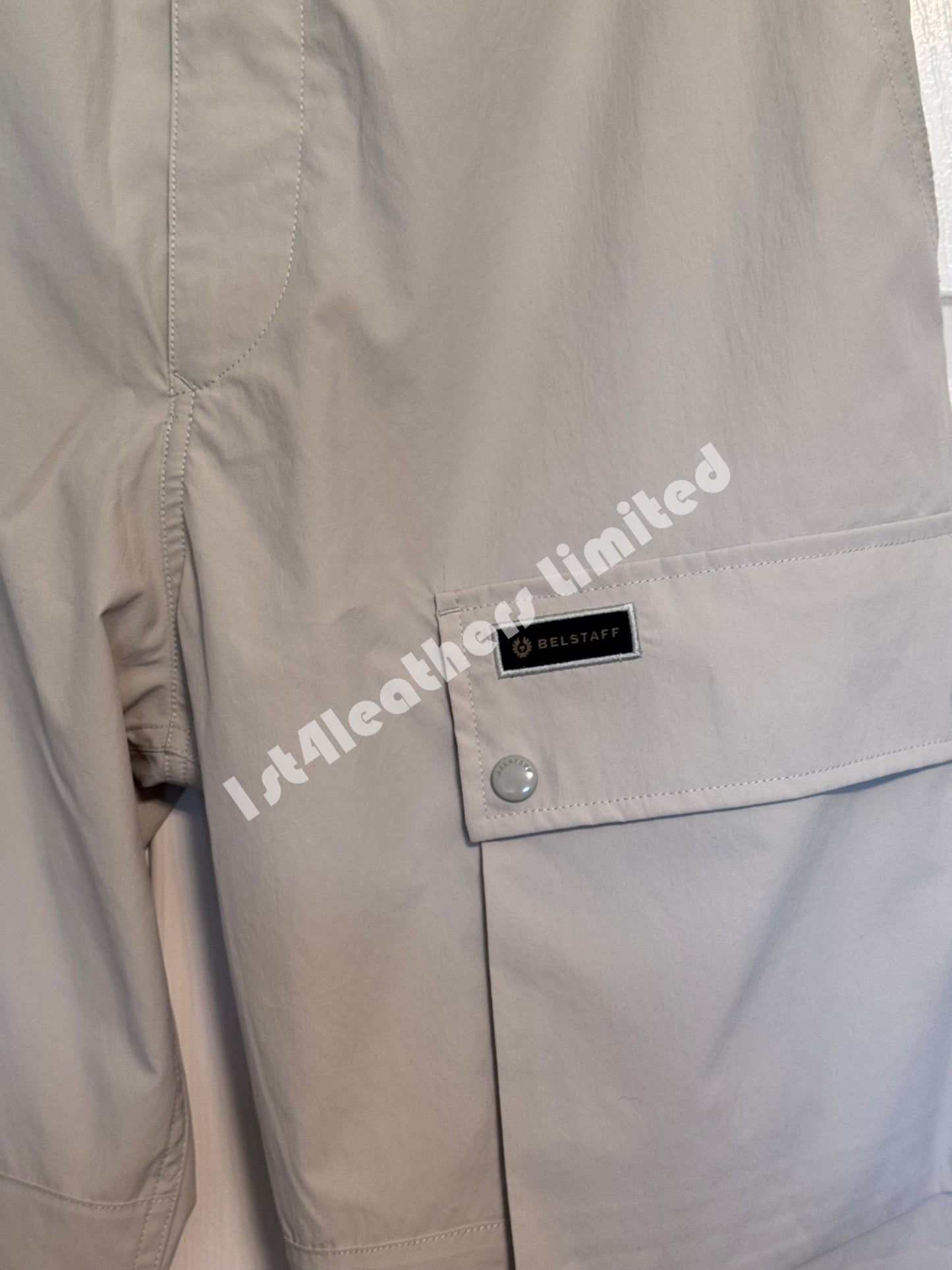 BELSTAFF CASTMASTER CARGO TROUSERS SHELL (CREAM) LARGE 34/36 WAIST RRP £250 BNWT
