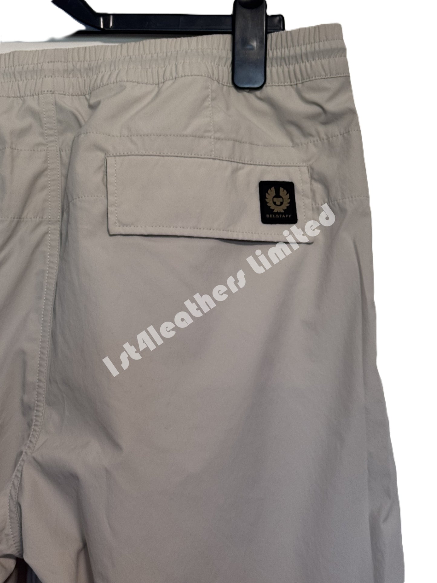 BELSTAFF CASTMASTER CARGO TROUSERS SHELL (CREAM) LARGE 34/36 WAIST RRP £250 BNWT