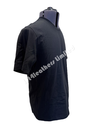 BELSTAFF THOM PHOENIX PATCH COTTON T-SHIRT BLACK LARGE RRP £60 BNWT