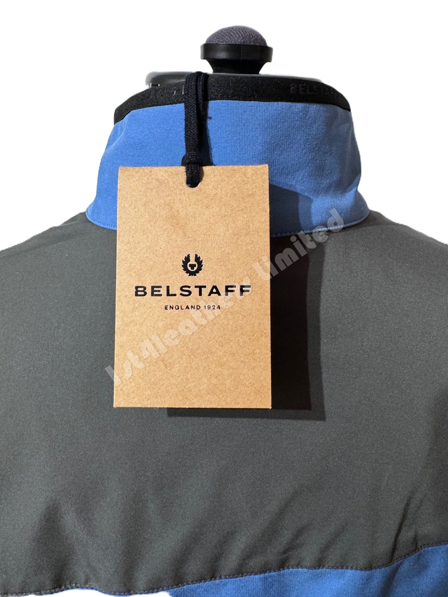 BELSTAFF RATIO SHELL GILET FORWARD BLUE IT58 UK38 MEDIUM RRP £250 BNWT