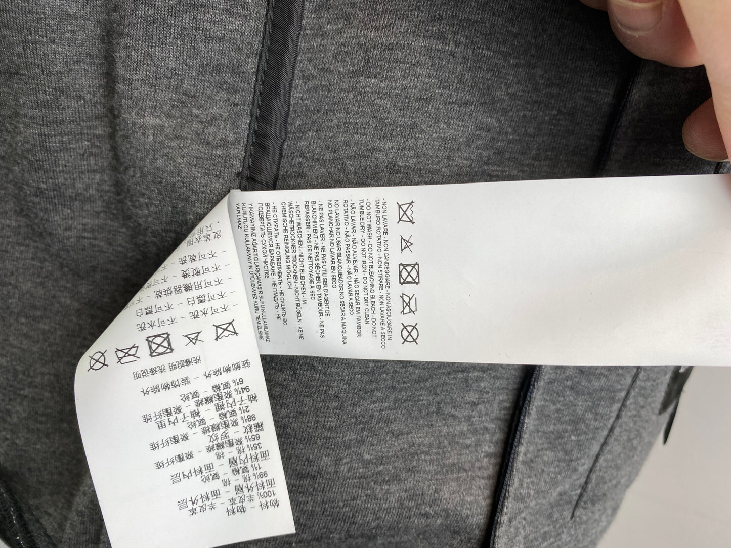 EMPORIO ARMANI BLUE DENIM & LEATHER EAGLE CREST BOMBER JACKET 3XL RRP £495 BNWT