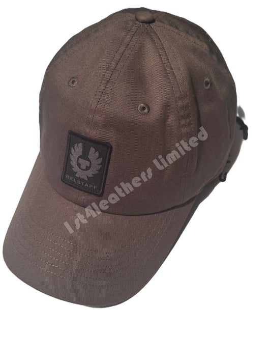 BELSTAFF COTTON TWILL BASEBALL CAP TRUE OLIVE RRP £50