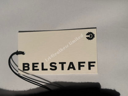 BELSTAFF PHOENIX LOGO 100% WOOL DOCK SCARF DARK INK NAVY MADE IN UK RRP £100 NEW