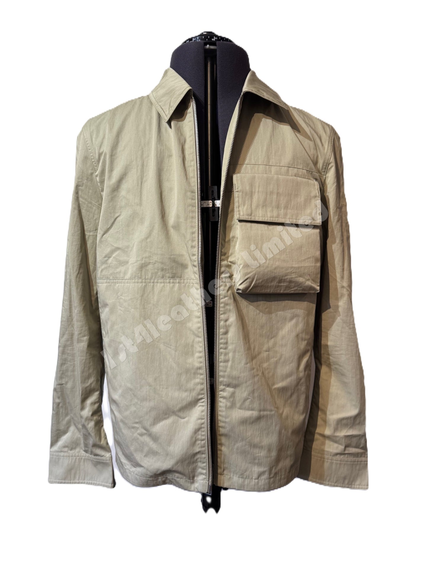 BELSTAFF RUNNER COTTON TECH GABARDINE OVERSHIRT ECHO GREEN XL RRP £225 BNWT