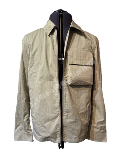 BELSTAFF RUNNER COTTON TECH GABARDINE OVERSHIRT ECHO GREEN RRP £250 BNWT