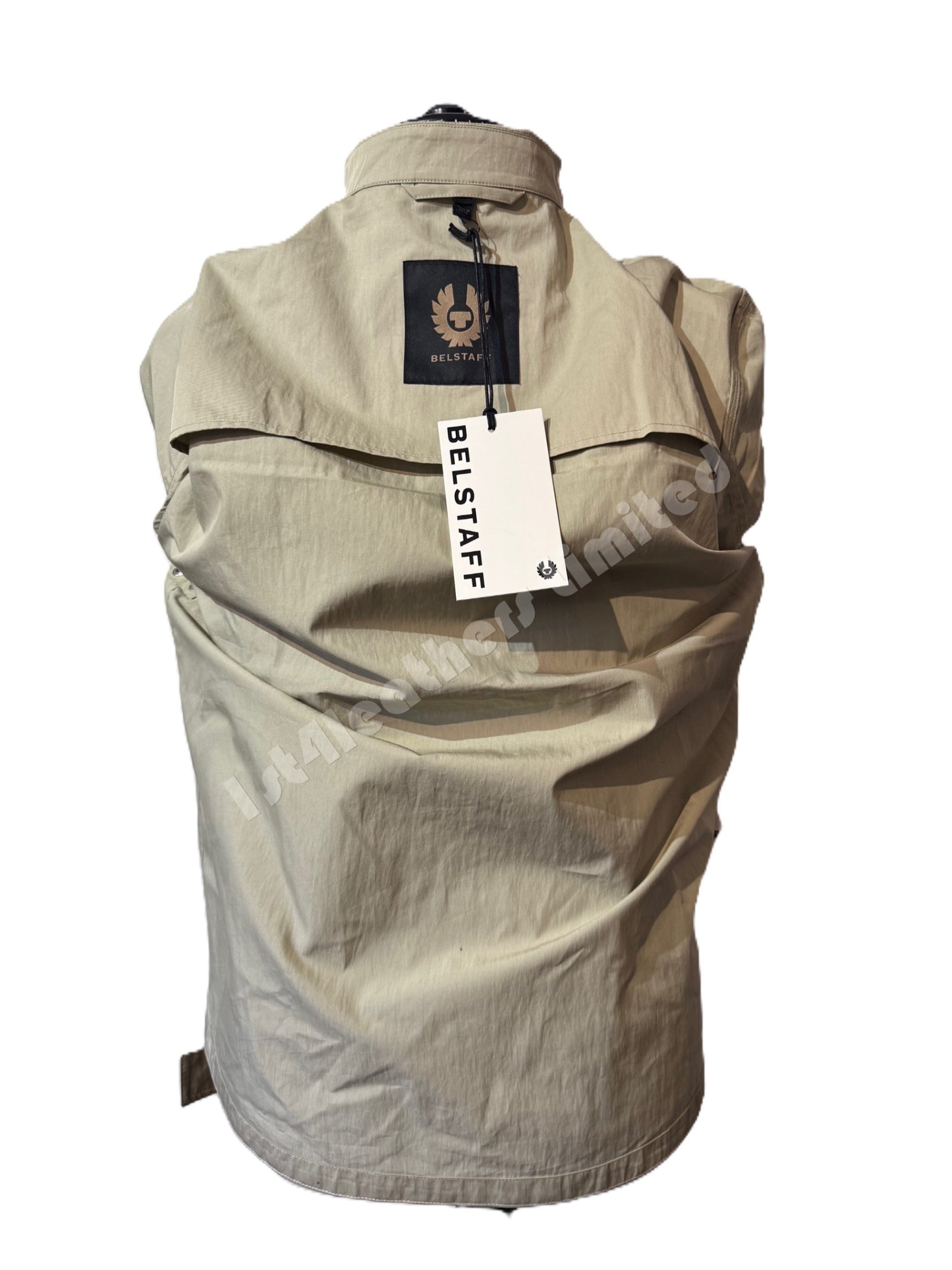 BELSTAFF RUNNER COTTON TECH GABARDINE OVERSHIRT ECHO GREEN XL RRP £225 BNWT