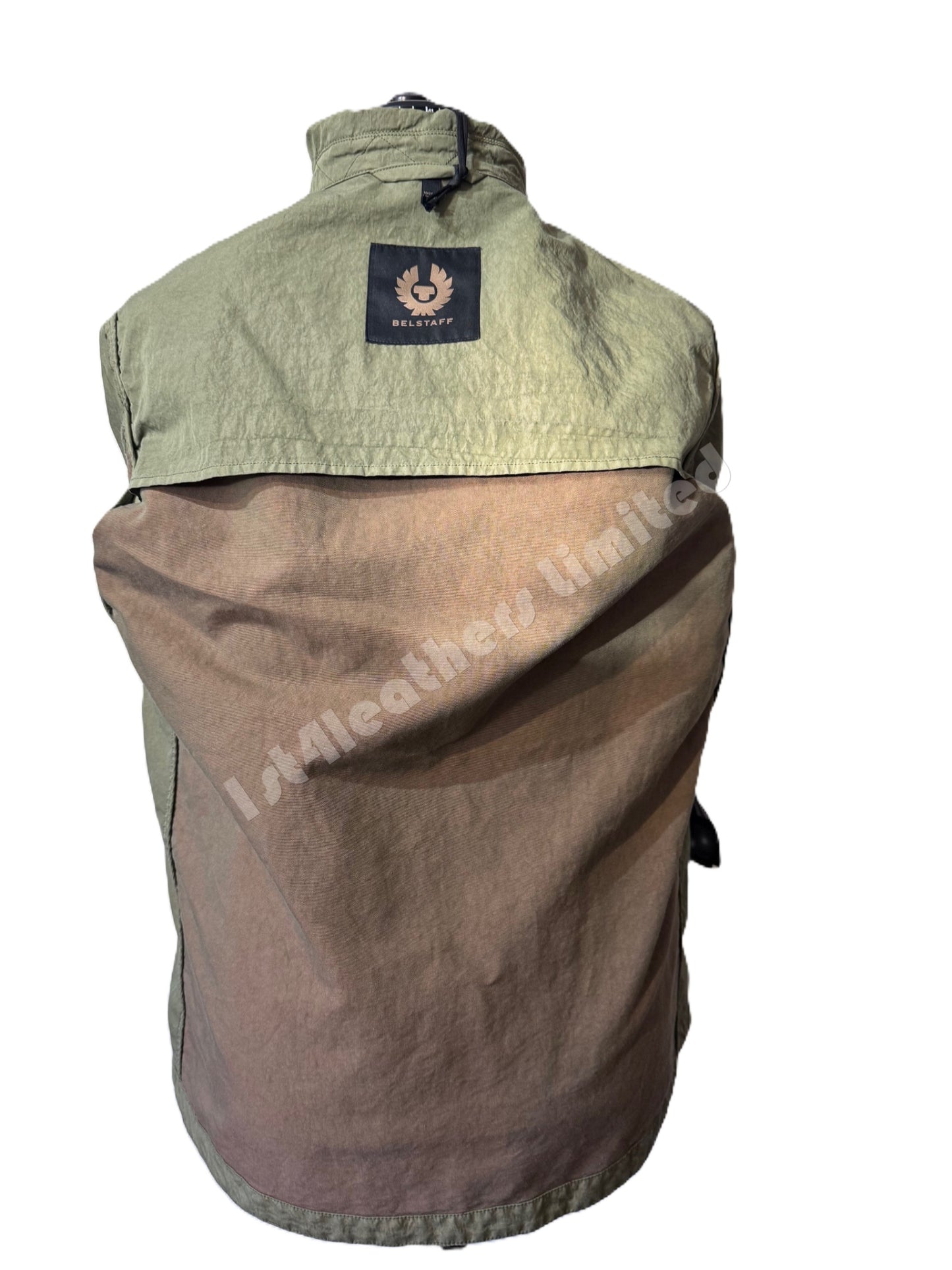 BELSTAFF CANTEEN COTTON JACKET BURNT OLIVE/AURORA RRP £625 BNWT