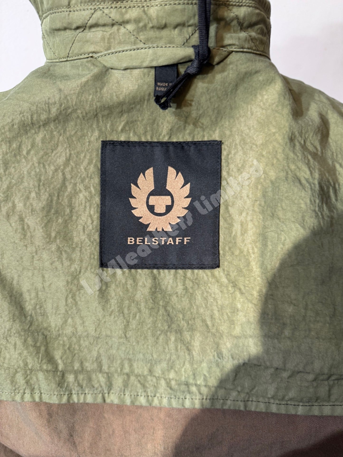 BELSTAFF CANTEEN COTTON JACKET BURNT OLIVE/AURORA RRP £625 BNWT