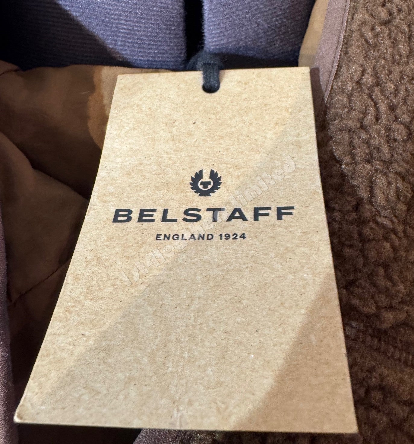 BELSTAFF STAMFORD QUARTER ZIP FLEECE HOODIE MEDIUM BRONZE BROWN RRP £350 BNWT