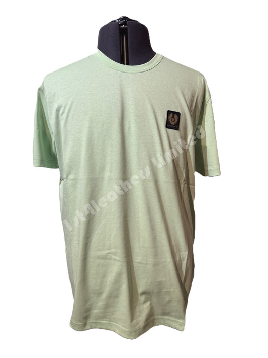 BELSTAFF PHOENIX PATCH COTTON T-SHIRT NEW LEAF GREEN RRP £60 BNWT