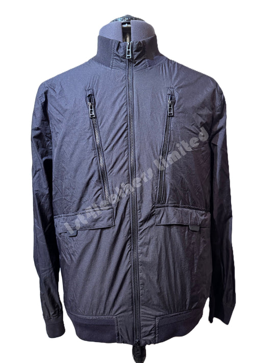 BELSTAFF TRANSFER GARMENT DYED RIPSTOP JACKET BLACK RRP £450 BNWT