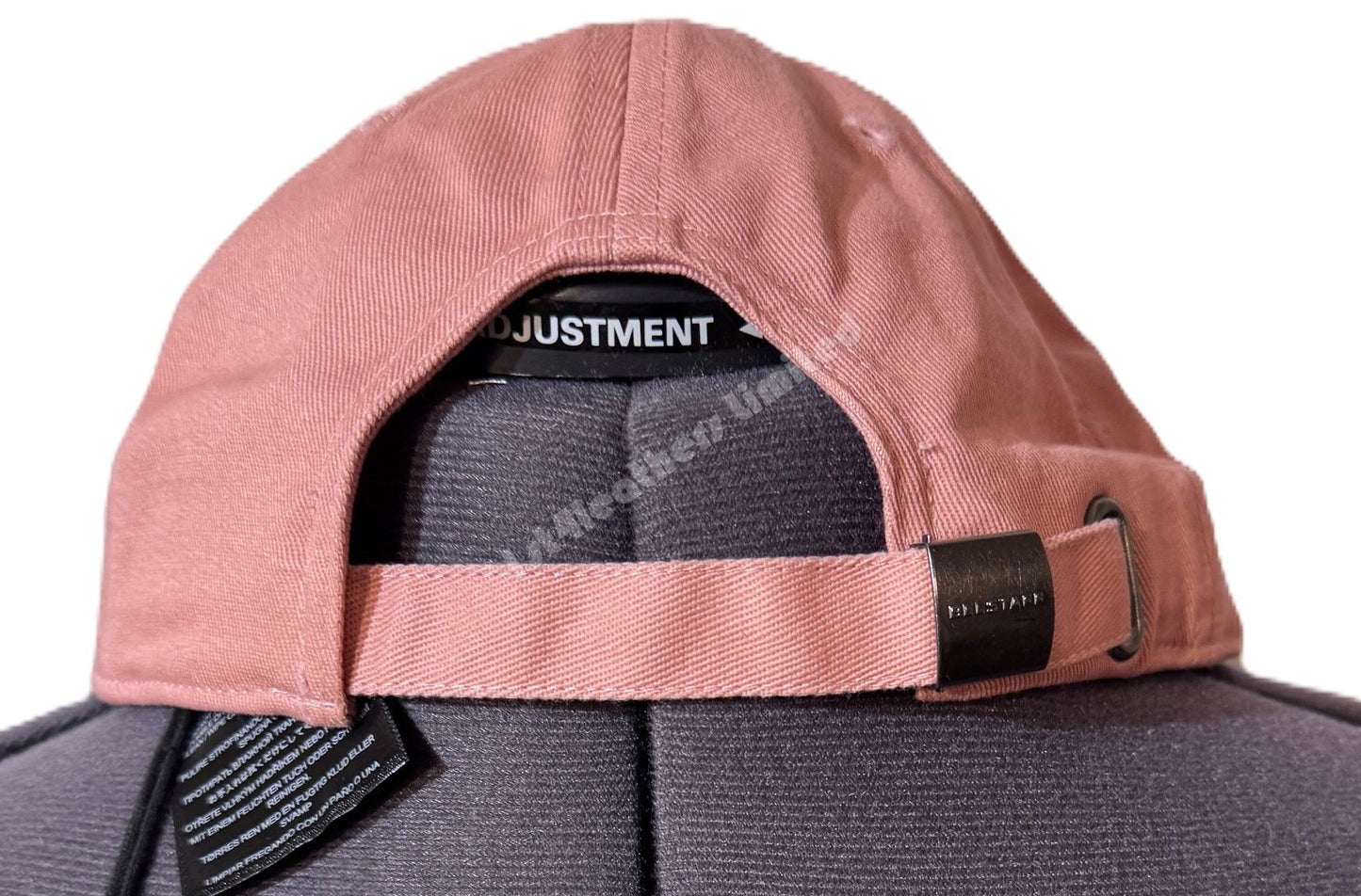 BELSTAFF COTTON TWILL BASEBALL CAP RUST PINK RRP £60