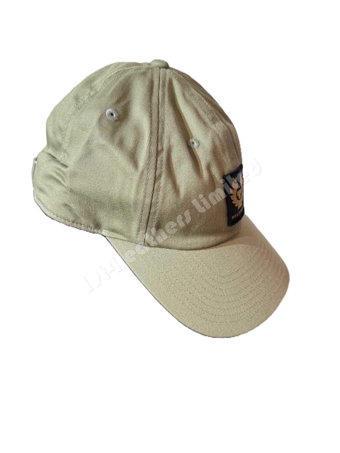 BELSTAFF COTTON TWILL BASEBALL CAP ECHO GREEN RRP £60