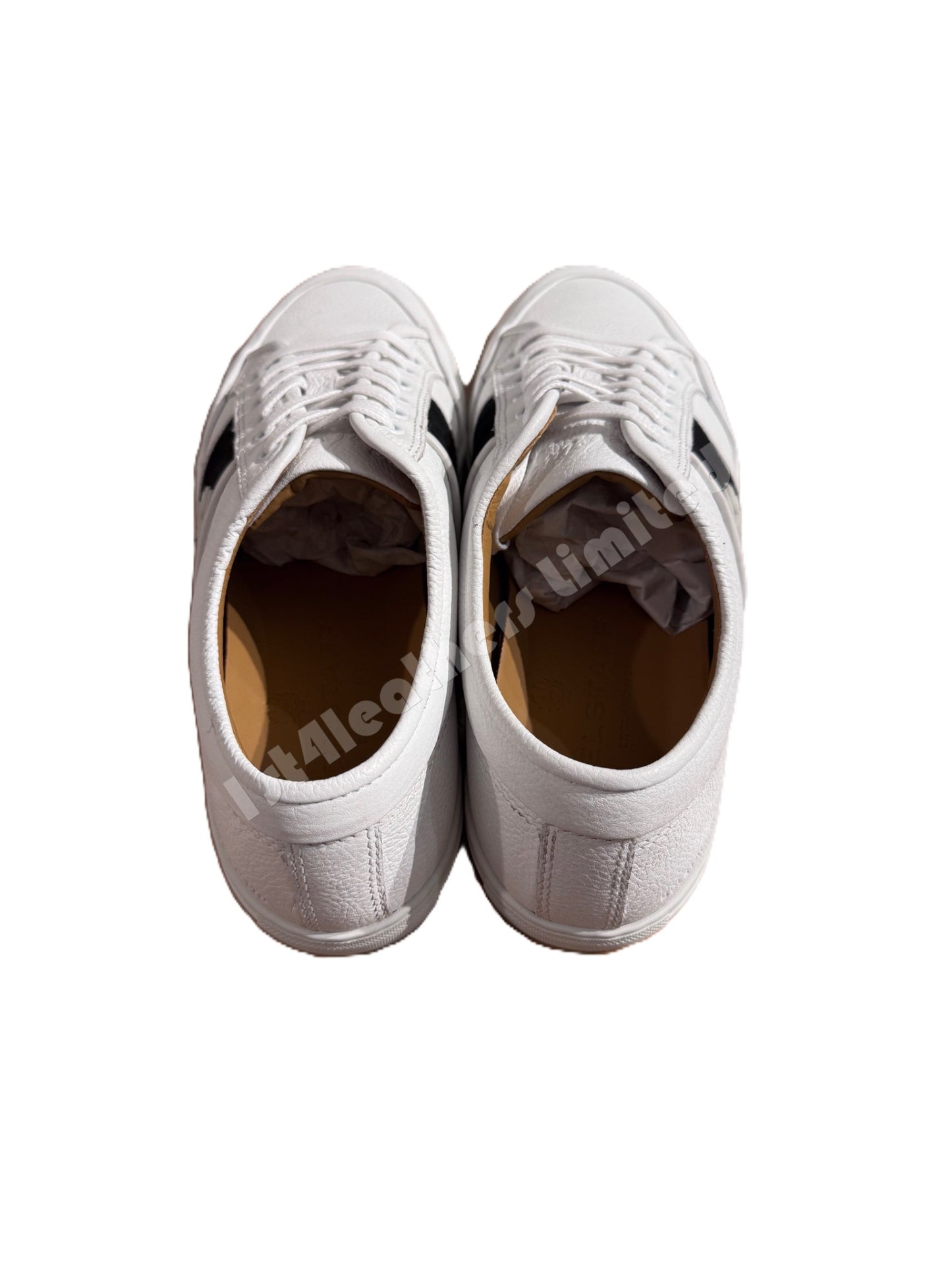 BELSTAFF PHOENIX LOW TOP CALF LEATHER TRAINERS SNEAKERS WHITE RRP £225 BNIB