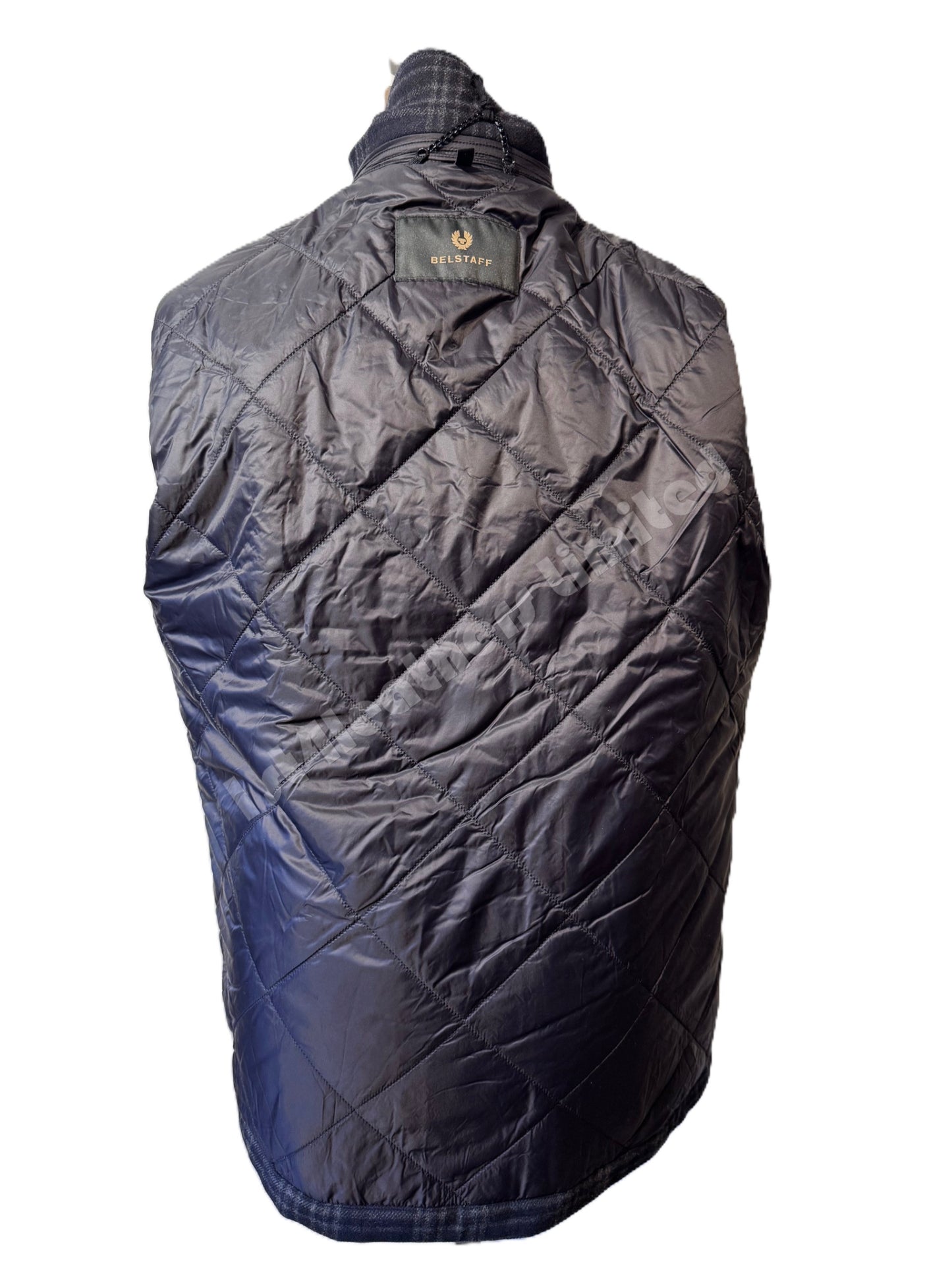 BELSTAFF LONGFORD HEAVYWEIGHT OVERSHIRT JACKET DARK INK UK46 3XL RRP £450 NEW