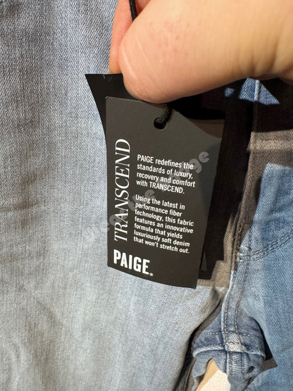 PAIGE LENNOX RENFRO DESTRUCTED SLIM FIT STRAIGHT LEG JEANS 36 REG RRP £235 BNWT