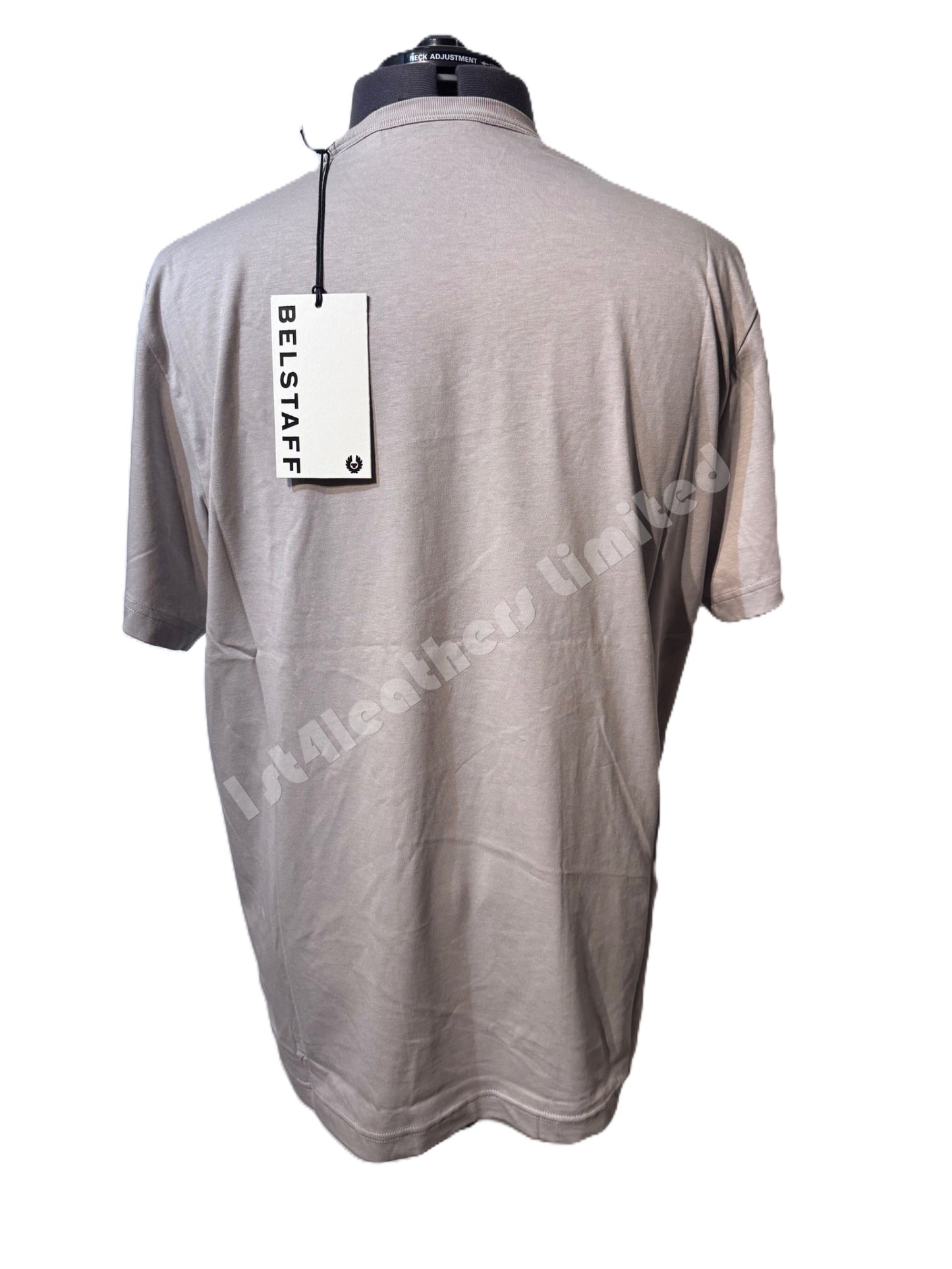 BELSTAFF PHOENIX LOGO COTTON T-SHIRT CHROME GREY RRP £60 BNWT