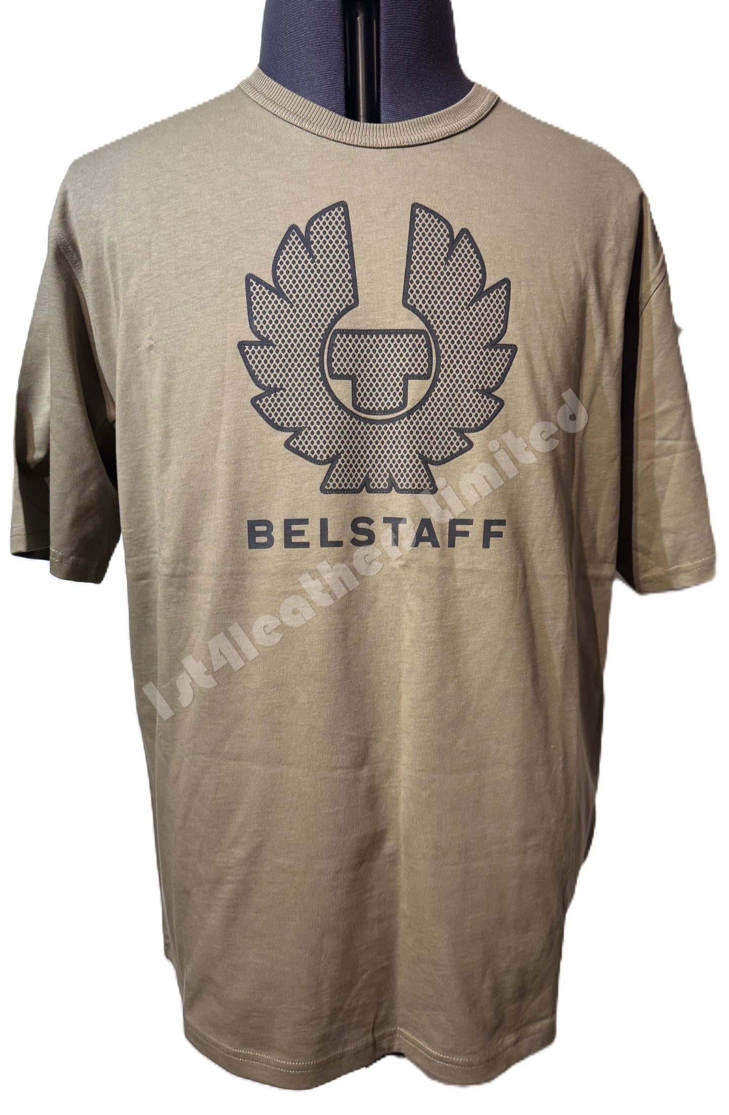 BELSTAFF HEX PHOENIX HEAVYWEIGHT COTTON T-SHIRT ALOE XL RRP £85 BNWT
