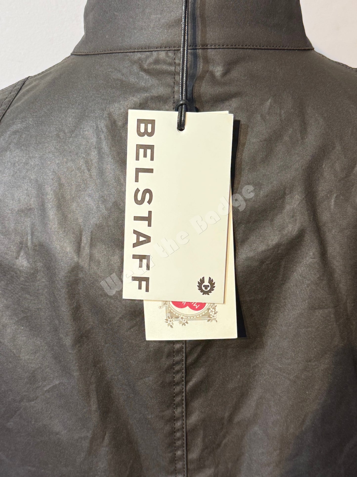 BELSTAFF LEGACY RACEMASTER WAX COTTON BIKER JACKET BURNT OAK UK44 2XL RRP £450