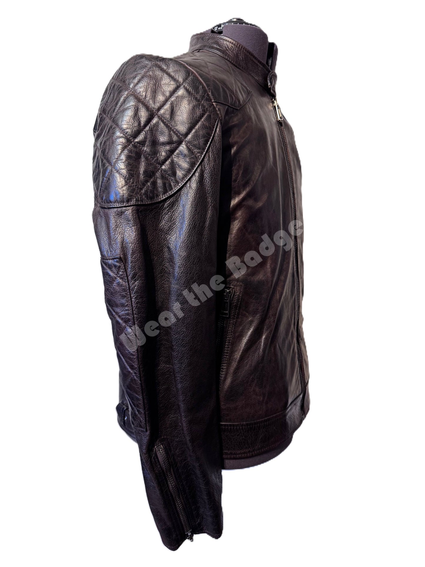 BELSTAFF LEGACY OUTLAW CALF LEATHER JACKET DARK COPPER RRP £1350 BNWT