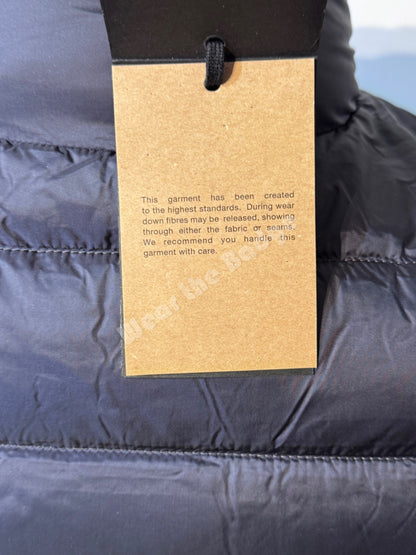 BELSTAFF CIRCUIT DOWN PUFFA BOMBER JACKET TONAL DARK INK UK40 L RRP £350 NEW