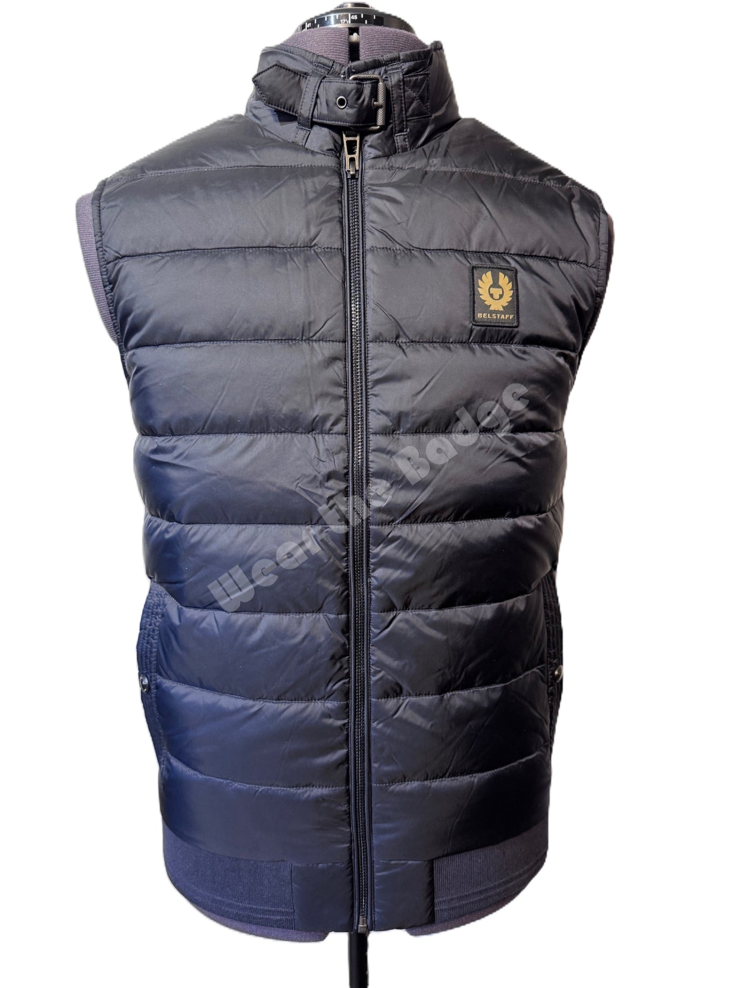 BELSTAFF CIRCUIT DOWN PUFFA GILET DARK INK RRP £295 BNWT