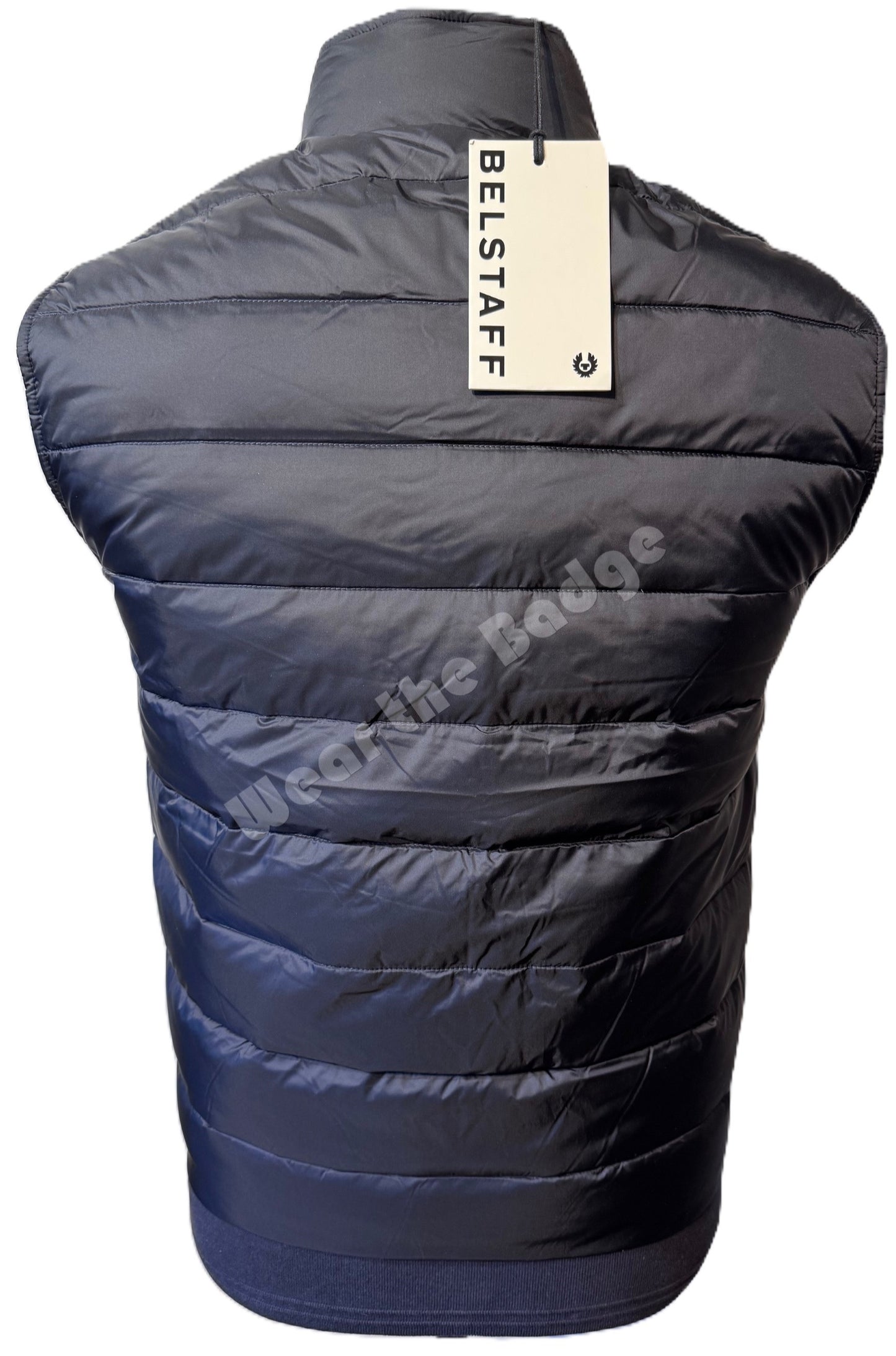 BELSTAFF CIRCUIT DOWN PUFFA GILET DARK INK RRP £295 BNWT