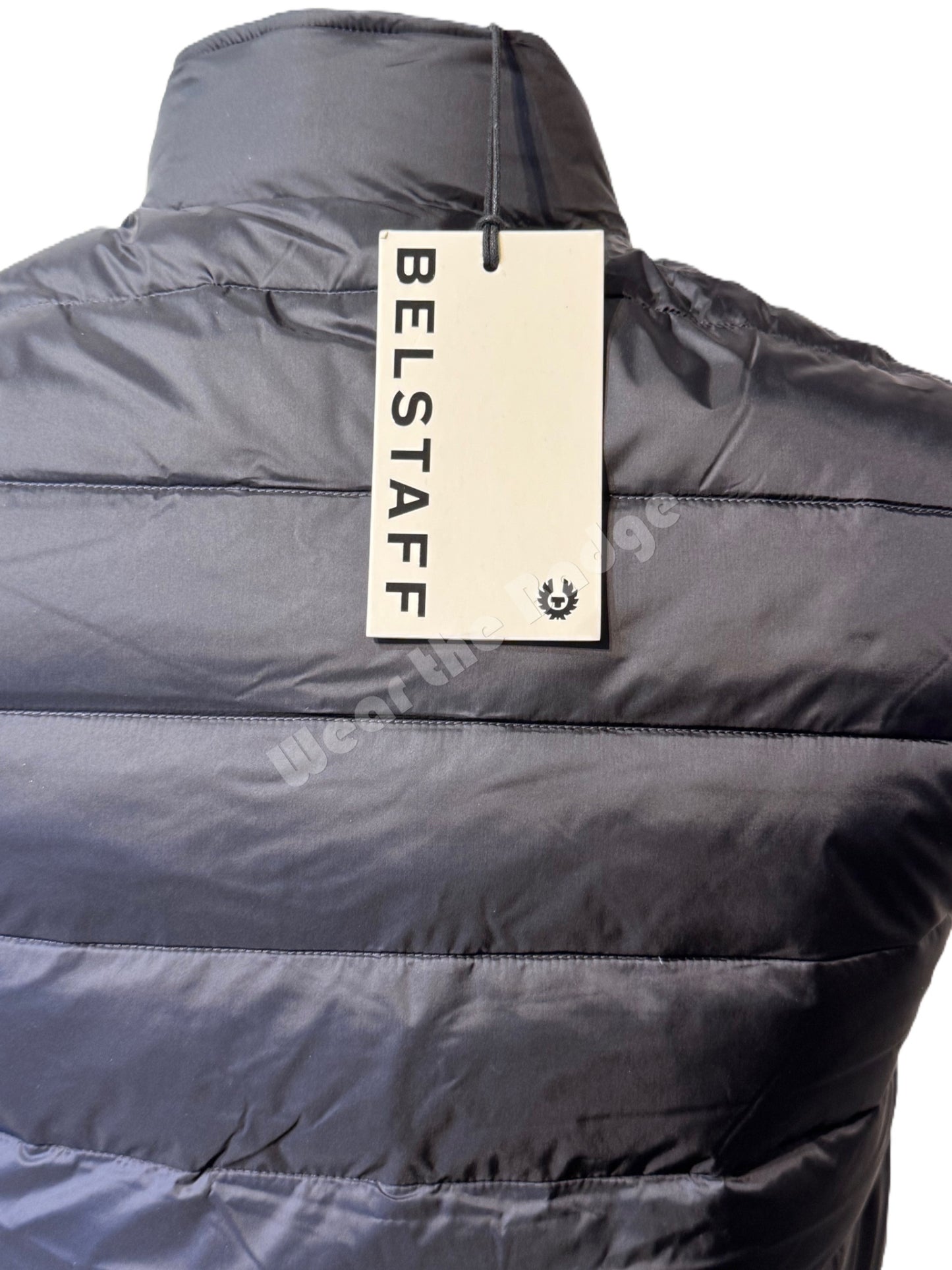 BELSTAFF CIRCUIT DOWN PUFFA GILET DARK INK RRP £295 BNWT