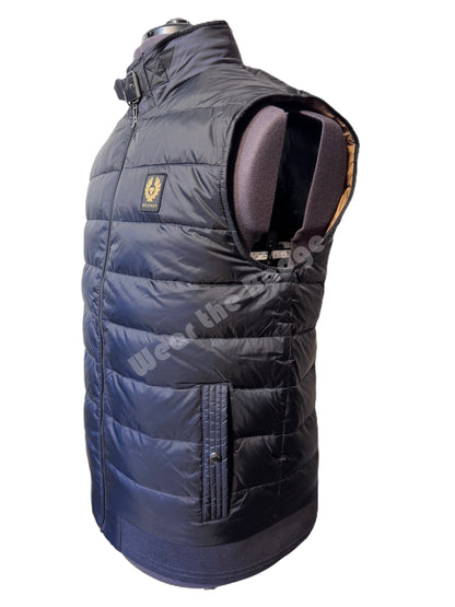BELSTAFF CIRCUIT DOWN PUFFA GILET DARK INK RRP £295 BNWT