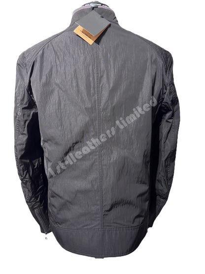 BELSTAFF V RACER RIPPLE SHELL BIKER JACKET BLACK UK46 3XL RRP £325 BNWT