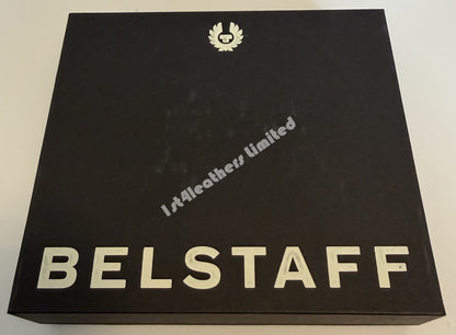 BELSTAFF HANCHURCH ITALIAN LEATHER BIFOLD WALLET BLACK RRP £85 NEW