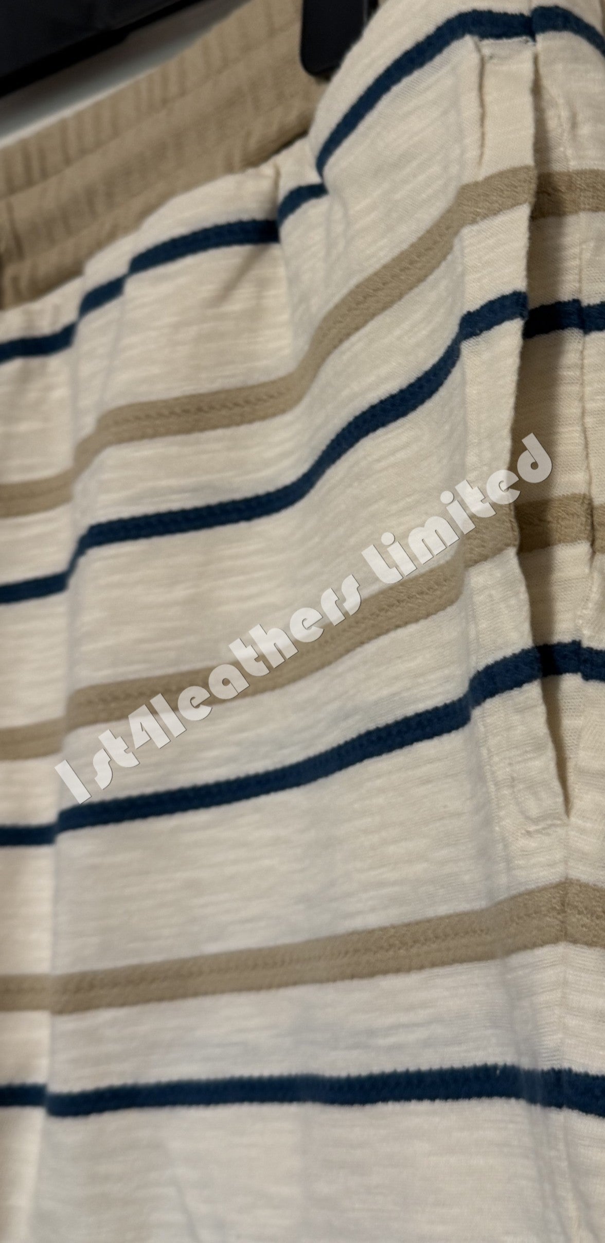 SANDBANKS JACQUARD STRIPED COTTON SHORTS MULTI COLOUR SIZE XL RRP £125 BNWT