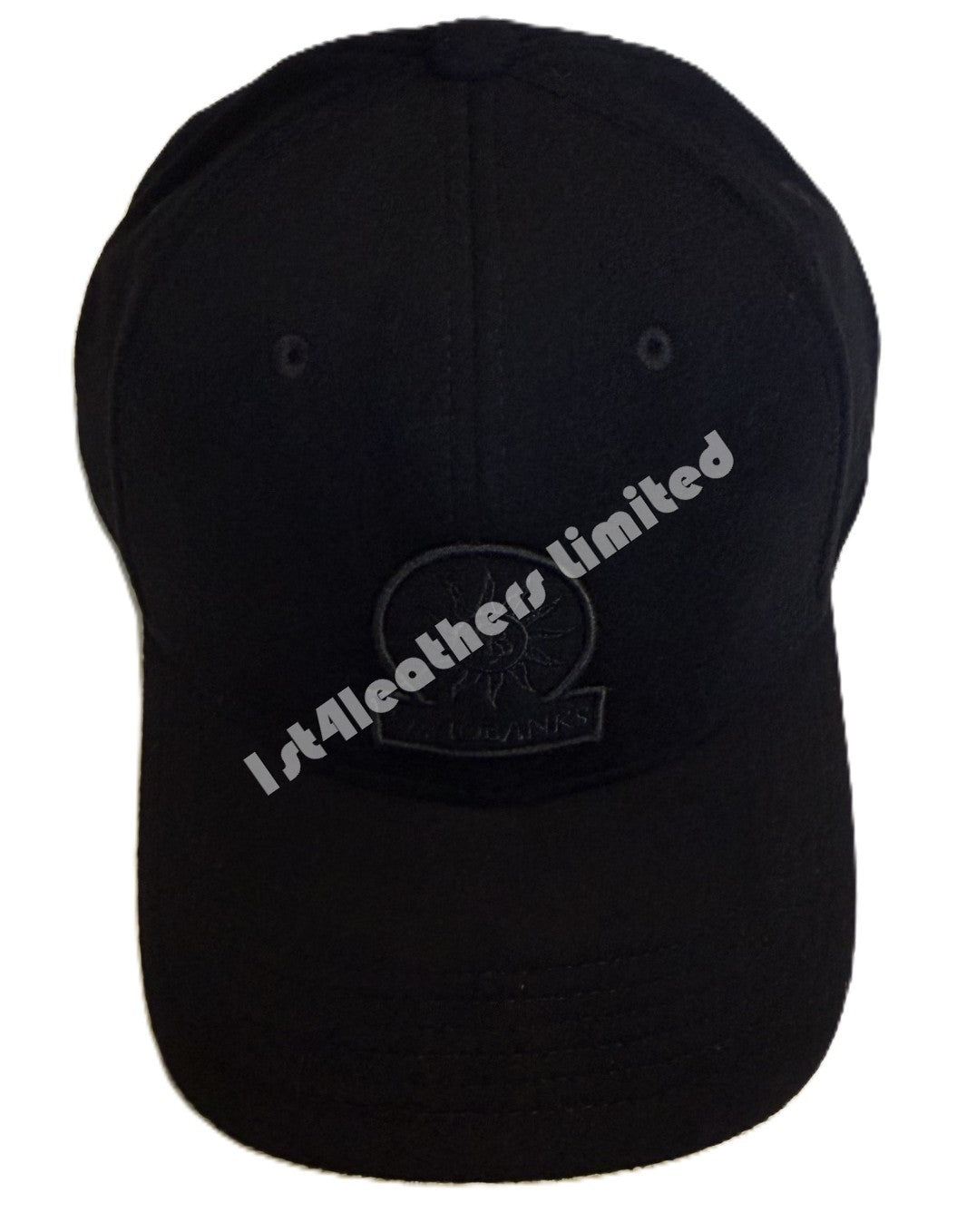 SANDBANKS WOOL CLASSIC 6 PANEL BASEBALL CAP BLACK ONE SIZE RRP £105 BNWT