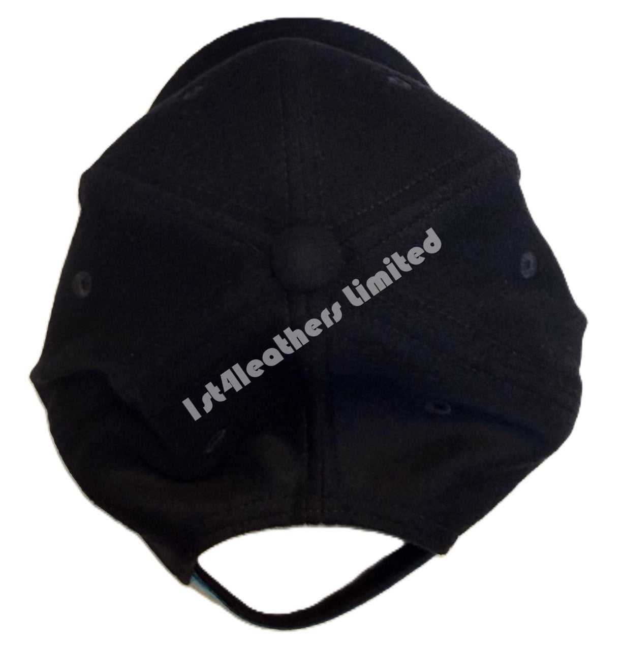 SANDBANKS WOOL CLASSIC 6 PANEL BASEBALL CAP BLACK ONE SIZE RRP £105 BNWT