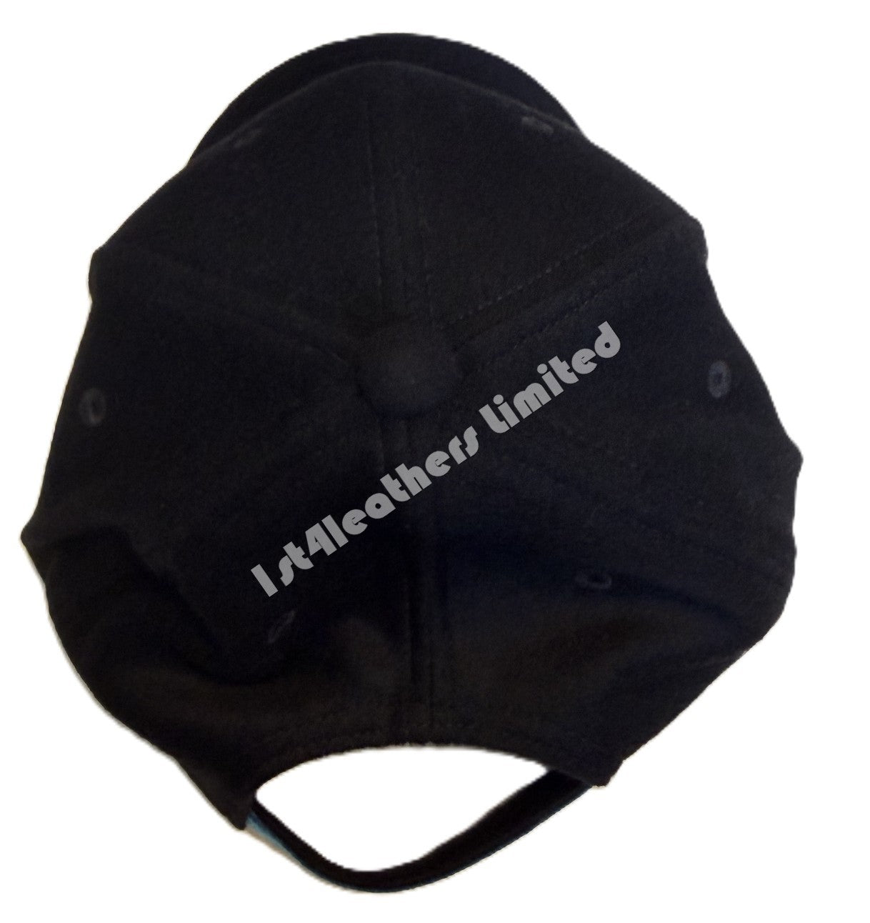 SANDBANKS WOOL CLASSIC 6 PANEL BASEBALL CAP BLACK ONE SIZE RRP £105 BNWT