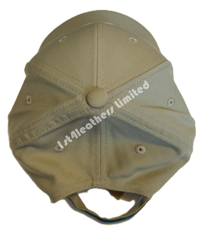 SANDBANKS CLASSIC 6 PANEL BASEBALL CAP SAGE GREEN ONE SIZE RRP £90 BNWT