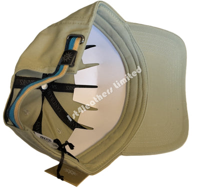 SANDBANKS CLASSIC 6 PANEL BASEBALL CAP SAGE GREEN ONE SIZE RRP £90 BNWT