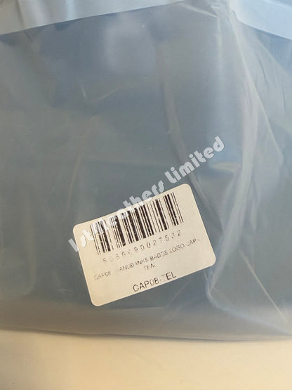 SANDBANKS CLASSIC 6 PANEL BASEBALL CAP TEAL BLUE ONE SIZE RRP £90 BNWT