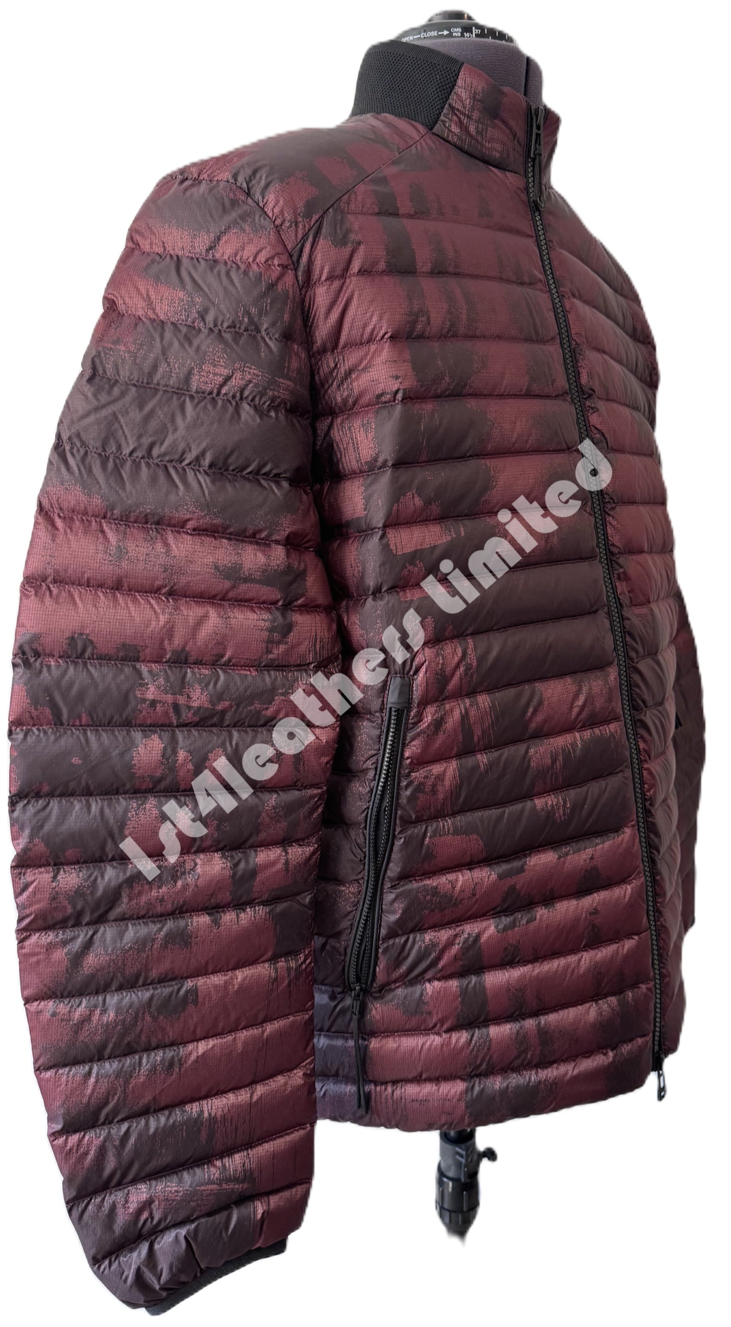 BELSTAFF ABSTRACT AIRFRAME LIGHTWEIGHT DOWN PUFFA JACKET LAVA RED RRP £450 BNWT