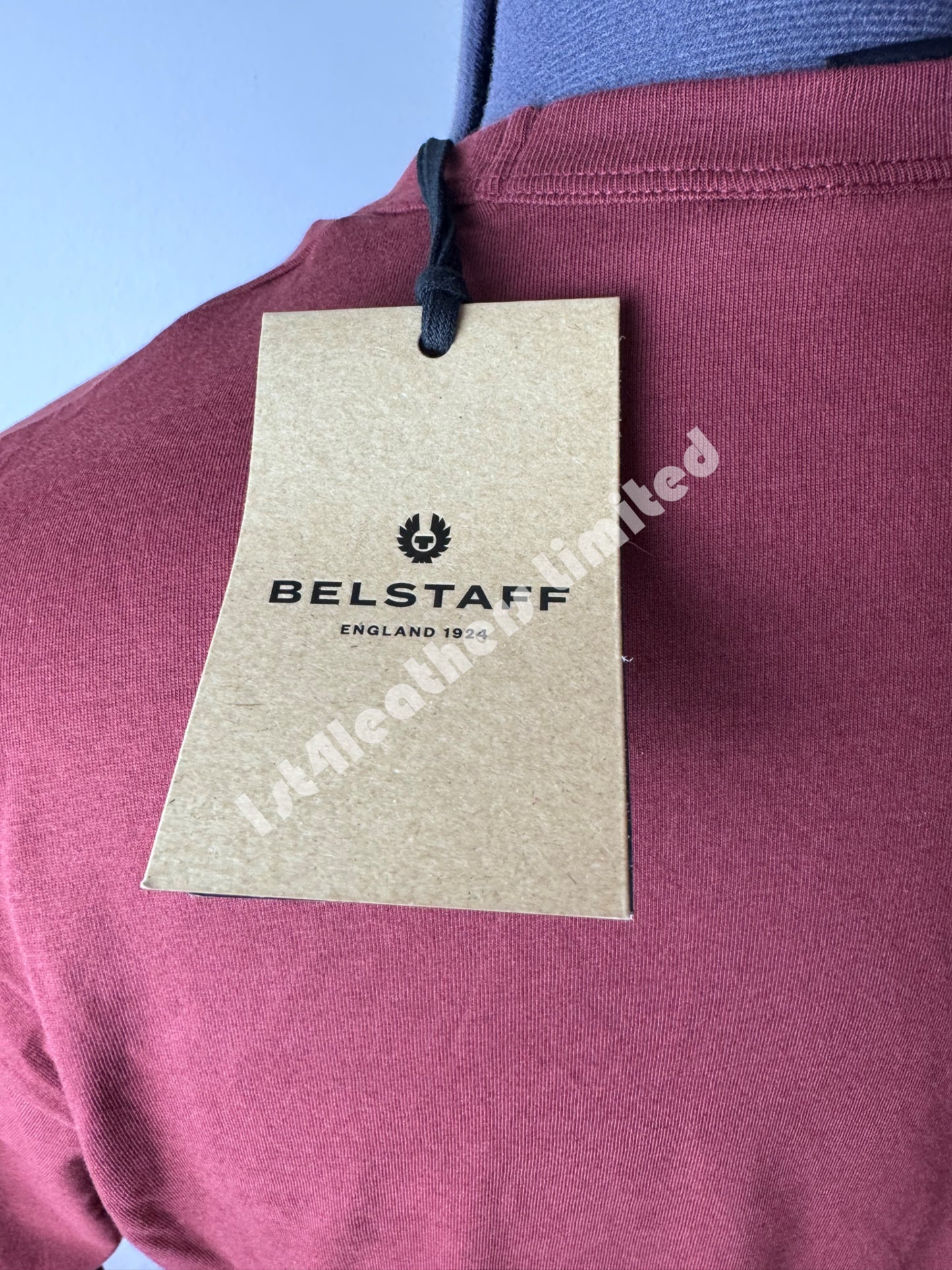 BELSTAFF PHOENIX LOGO COTTON T-SHIRT LAVA RED RRP £70 BNWT