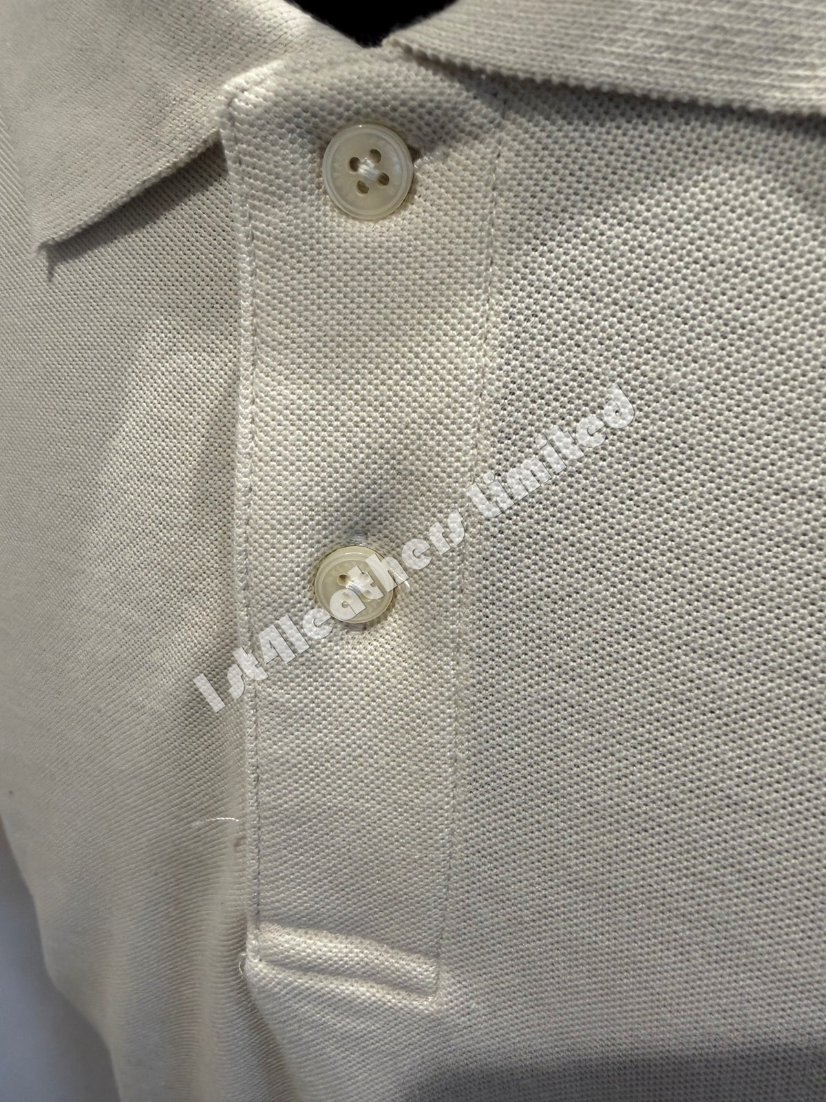 BELSTAFF STEWARTON PIQUE COTTON POLO SHIRT SILVER BIRCH (CREAM) RRP £95 BNWT