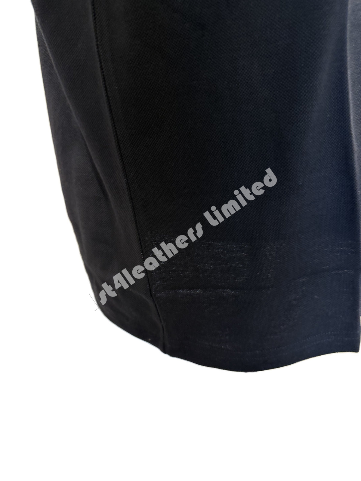 BELSTAFF PHOENIX PATCH PIQUE COTTON POLO SHIRT BLACK RRP £95 BNWT