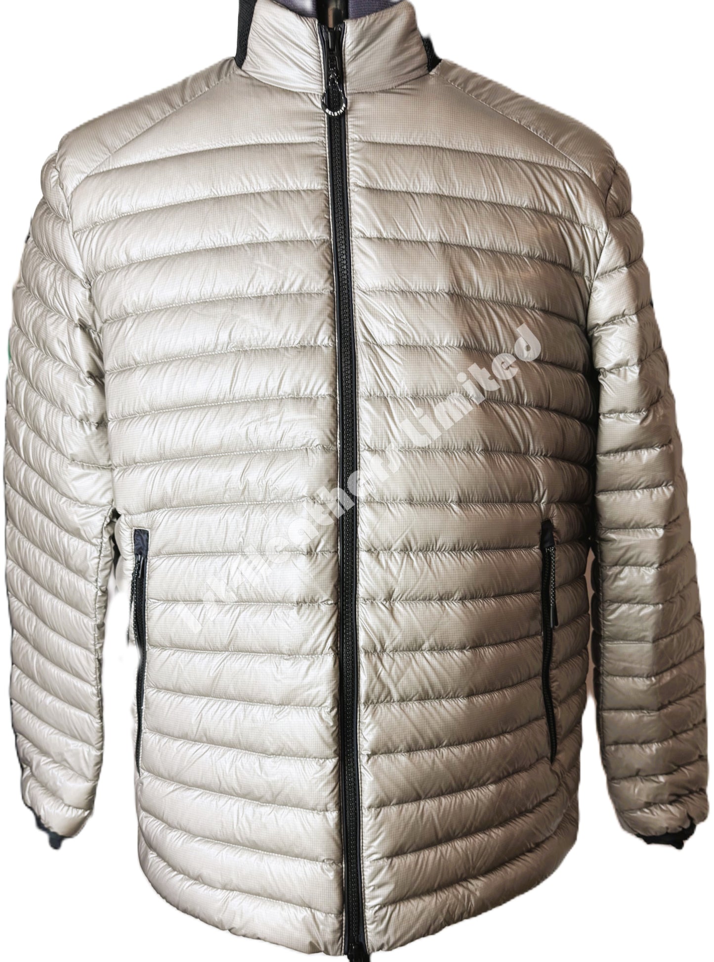 BELSTAFF AIRFRAME ULTRA LIGHTWEIGHT DOWN PUFFA JACKET SILVER UK42 XL RRP £425 NEW